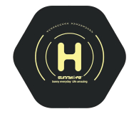 Sunnylife Lądowisko do dronów 80cm heksagon - 1183137 - zdjęcie 1
